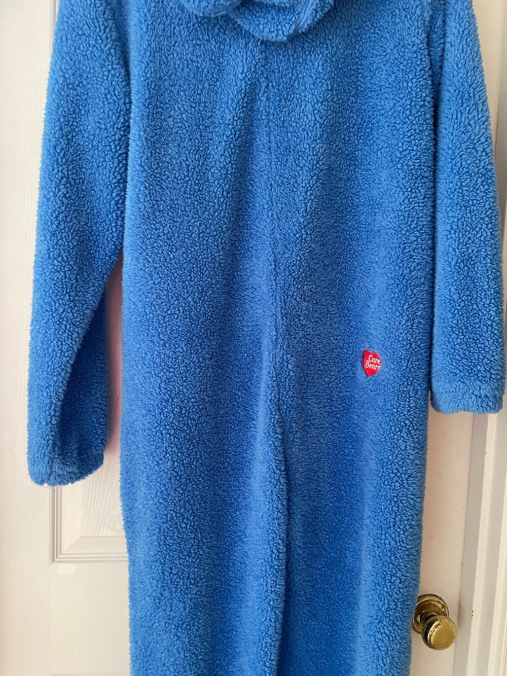 Care Bears Blue Grumpy Bear Blue Adult Onesie Size Large - Picture 7 of 12